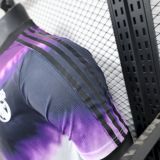 2025-26.Real Madrid   white and purple special version jersey  (The player version is more slim fit, it is recommended to buy one size larger)