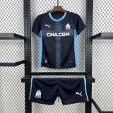 2025-26 Olympique Marseille Away Kids Kit
