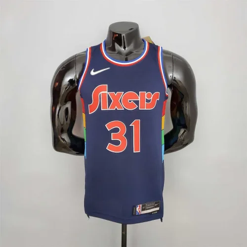2022 Curry#31 76ers Royal Blue