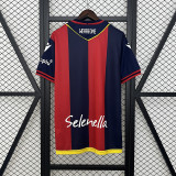 2024-25 Bologna home soccer jersey
