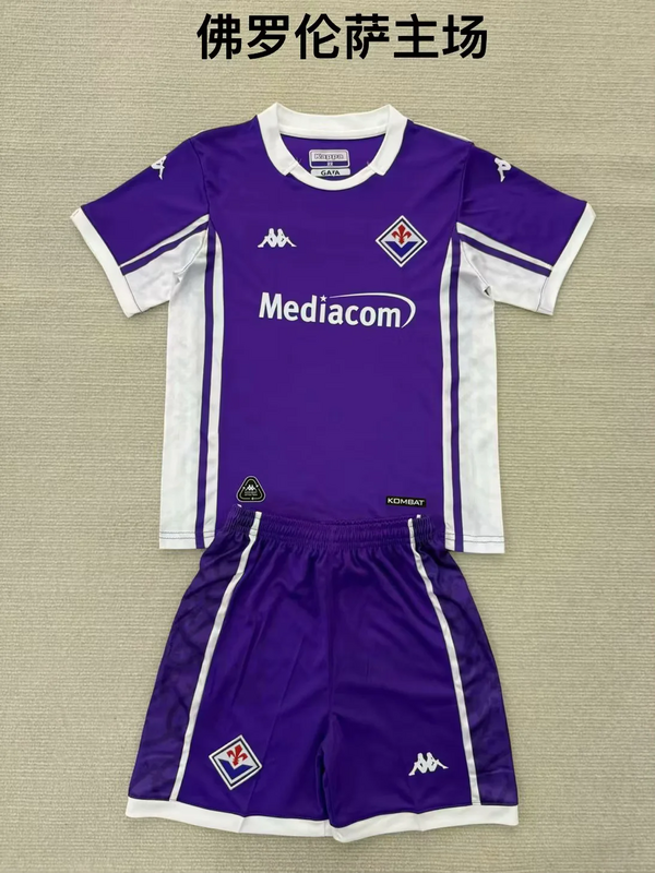 2025-26 Fiorentina home kid kit