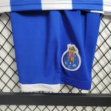 Porto 2023-24 home kids soccer jerseys