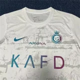2023-24 Al-Nassr third away white jersey