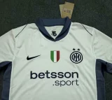 Inter Milan 2024-25 away white football jersey