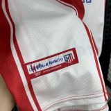 1999-00 .Atletico Madrid home retro Jersey