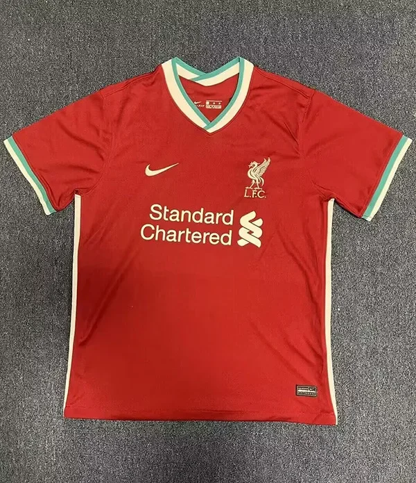 liverpool 2020-21 home soccer jerseys