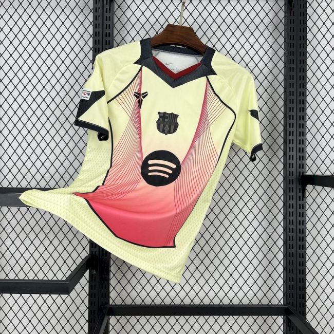 2025-26 Barcelona yellow pink special edition Jersey