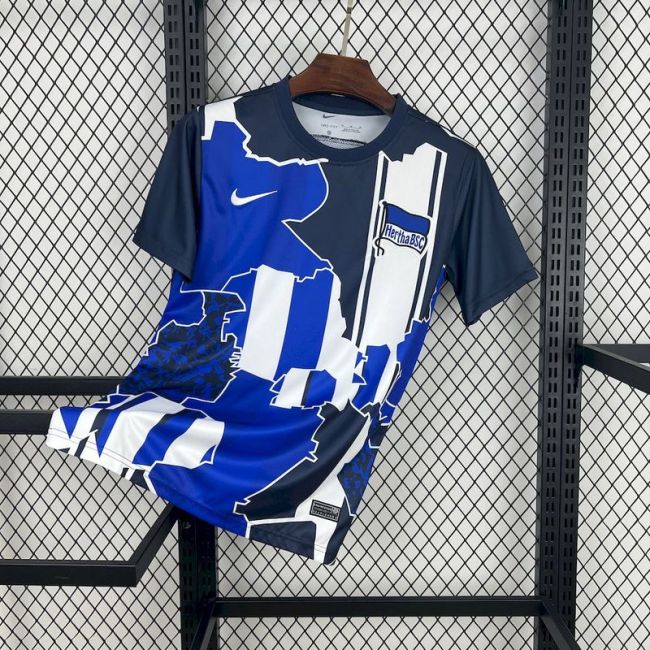 25-26 Hertha BSC seta Calentamiento Jersey