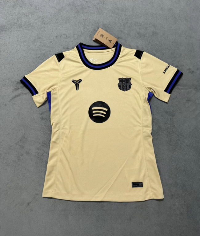 2025-26 Barcelona away beige woman jersey