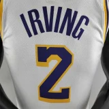 75th Anniversary IRVING #2 Los Angeles Lakers Yellow NBA Jersey
