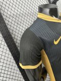 Barcelona 2024 black special player version   (The player version is more slim fit, it is recommended to buy one size larger)