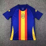 2024 Spain blue training jersey