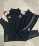 A806# 2024-25 Long Zipper Real Madrid Gray Suit