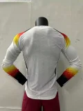 Player Version 2024 Germany Home Long Sleeve Jersey