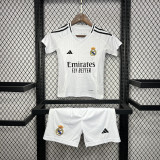 2024-25 Real Madrid home kid kit