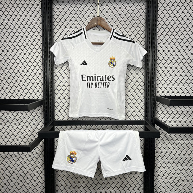 2024-25 Real Madrid home kid kit