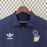 2024 Italy Dark blue windbreaker