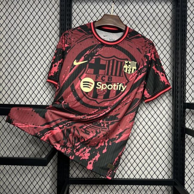 2024-25 Barcelona red special edition jersey