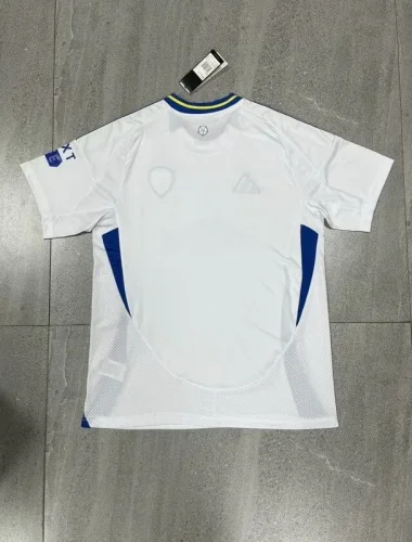 2024-25 Leeds home soccer jersey