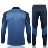 2024-25 Boca blue half zip training suit