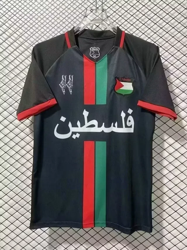 2024-25 palestine black jersey