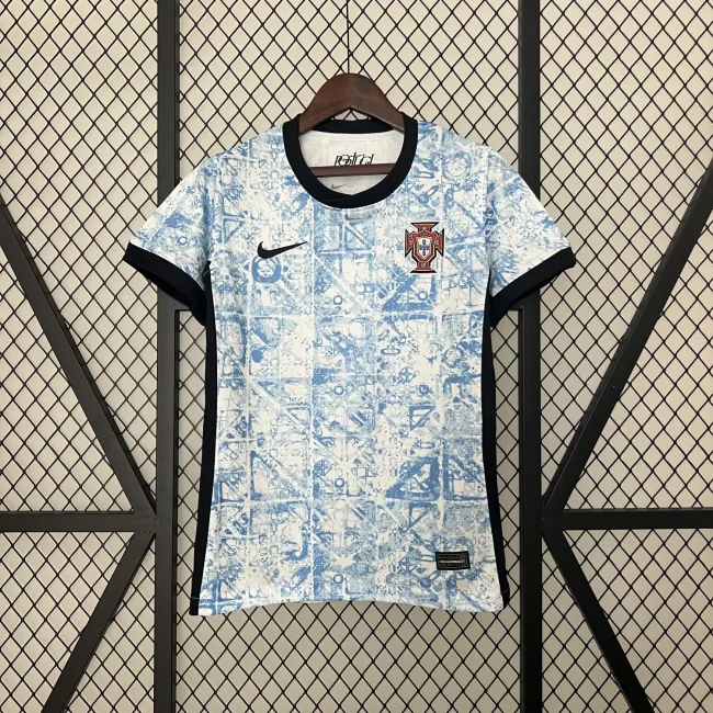 Portugal 2024 away woman soccer jerseys