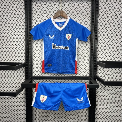 2024-25 Bilbao away blue kid kit