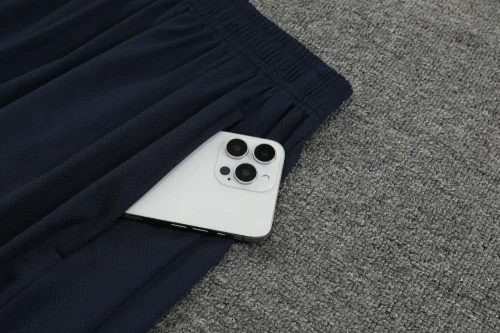 2024 France white cotton training suit