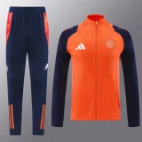 2024 Manchester United 02 Orange Kit