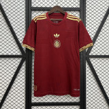 2025-26 Mexico red Gold Cup special jersey