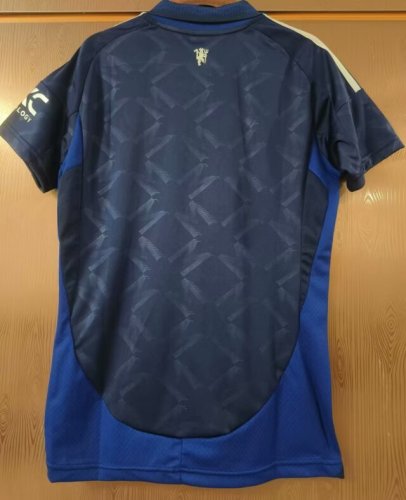 2024-25 Manchester United  away woman soccer jersey