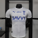 2025-26 Al-Hilal Saudi  Away player version jersey  (The player version is more slim fit, it is recommended to buy one size larger)