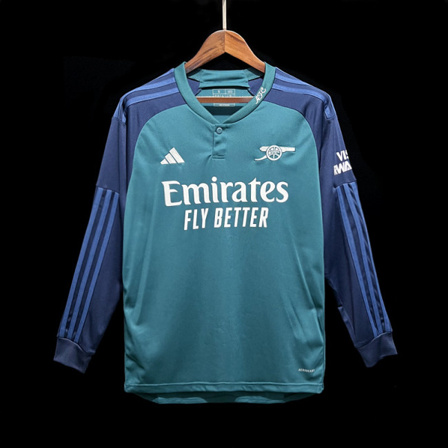 2023-24 Arsenal  third away long sleeve jersey