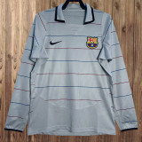 2003-04 Barcelona  Away retro long sleeve jersey