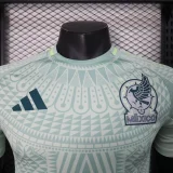 2024 Mexico away blue player version(The player version is more slim fit, it is recommended to buy one size larger)