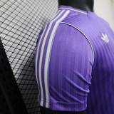 2025-26 Real Madrid   Purple special player version jrsey   (The player version is more slim fit, it is recommended to buy one size larger)