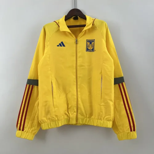 2023-24 Tigers yellow windbreaker