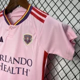 2024-25 Orlando City away kids kit