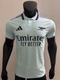 arsenal 2025-26 green player version   (The player version is more slim fit, it is recommended to buy one size larger)