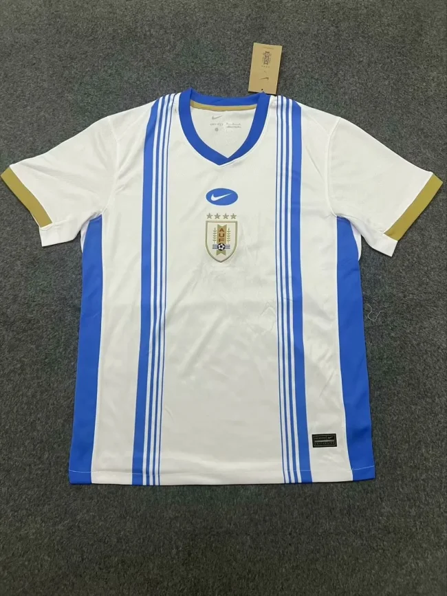 uruguay 2024 white training jersey