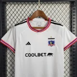 2023-24 Colo-Colo home kids kit