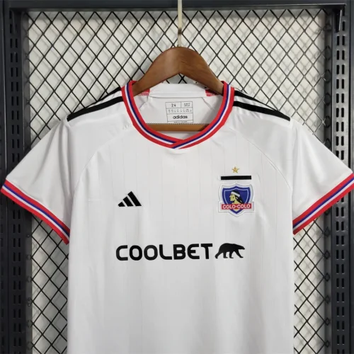 2023-24 Colo-Colo home kids kit