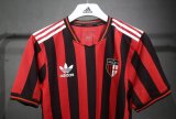2024-25 AC Milan model player version jersey (The player version is more slim fit, it is recommended to buy one size larger)