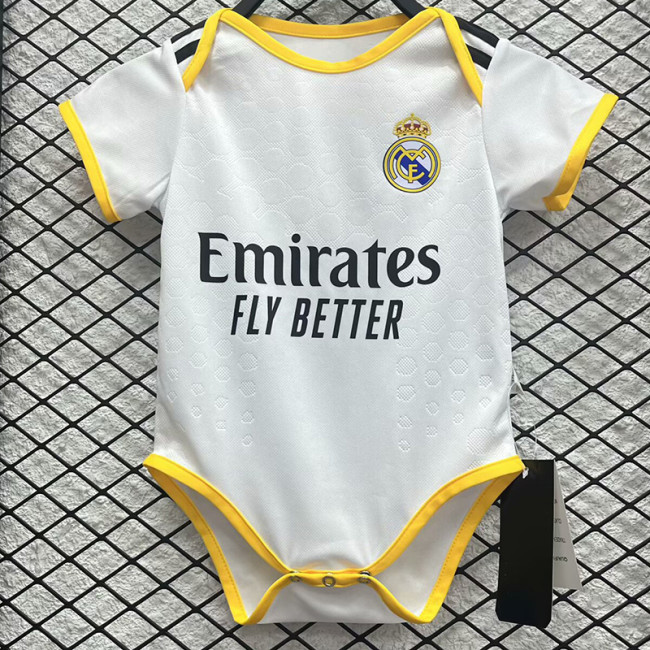 2025-26 Real Madrid home baby jersey