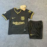 2020-21.Barcelona  Away Black kid kit