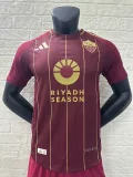 2024-25 Roma home player version(The player version is more slim fit, it is recommended to buy one size larger)