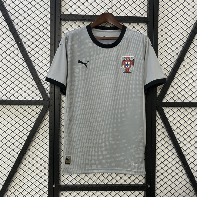 2025-26 Portugal gray goalkeeper jersey