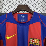 2004-05 .Barcelona  home retro jersey
