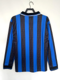 1997-98 Inter Milan  home long seeve retro jersey