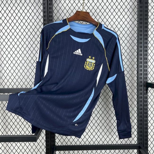 2006 Argentina away retro long sleeve jersey